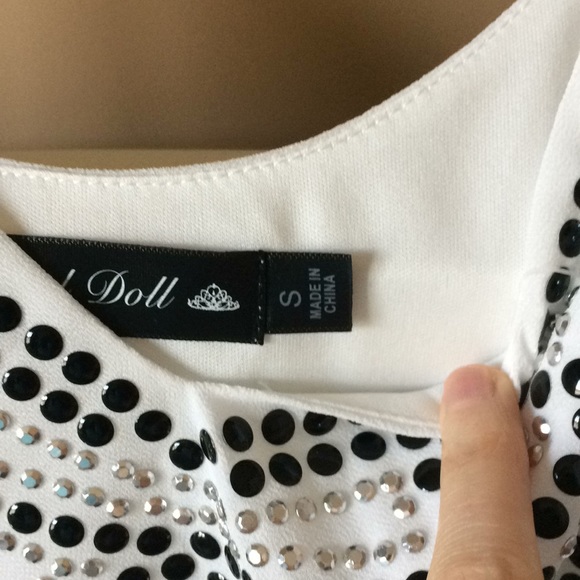 Fancy Onesie Dress/Shorts - Picture 5 of 5